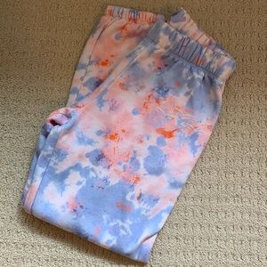 Niki ultra soft Lazypants in watercolour